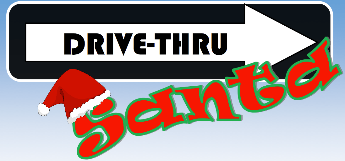 Drive thru Santa